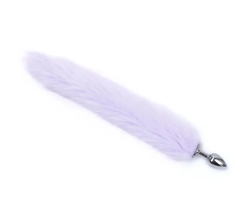 Rabbit Tail Fox Tail Metal Anal Plug Sex Toy adult Product for Woman Anal Plug Dog Tails Slave Cosplay Fetish Gear Accessories — image 14