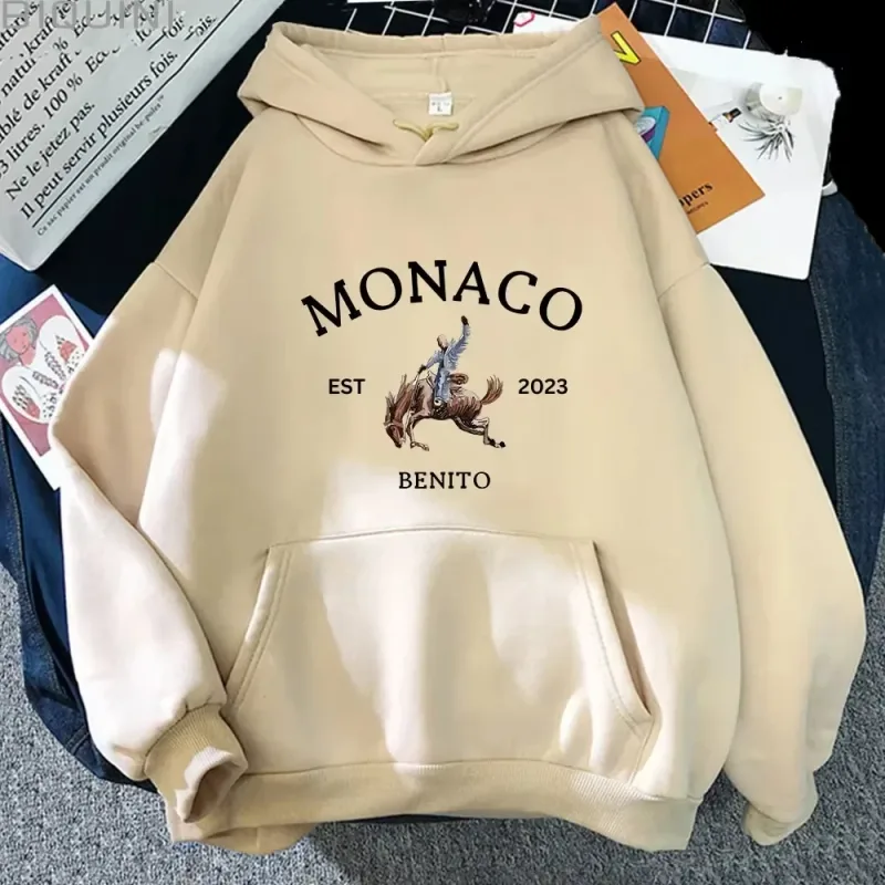 New Album Nadie Sabe Lo Que Va Pasar Manana Sweatshirts Men women's Grunge Street Hoodies Clothes Sweatshirts Harajuku — image 5