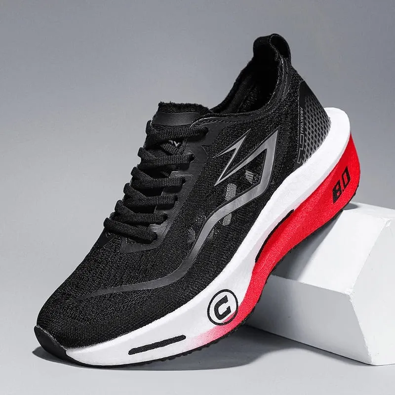 Men Running Shoes Lightweight Carbon Board Marathon Speciality Sports Breathable Men's Comfortable Athletic Sneakers Autumn — image 2