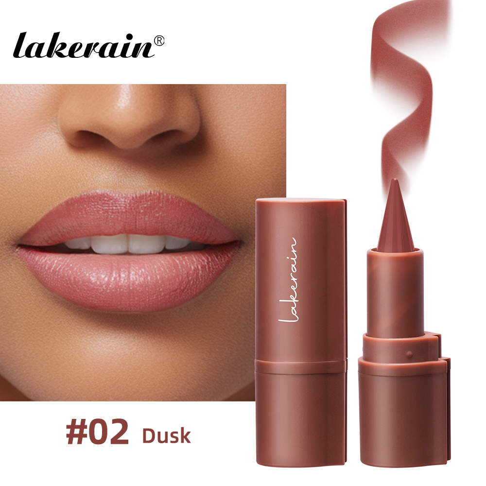 Lakerain Lip Liner Matte Zwart Bruin Fluwelen Lippenstift Waterdicht Niet Kleverig Contouring Tint Lipliner Crayon Lip Makeup — image 11