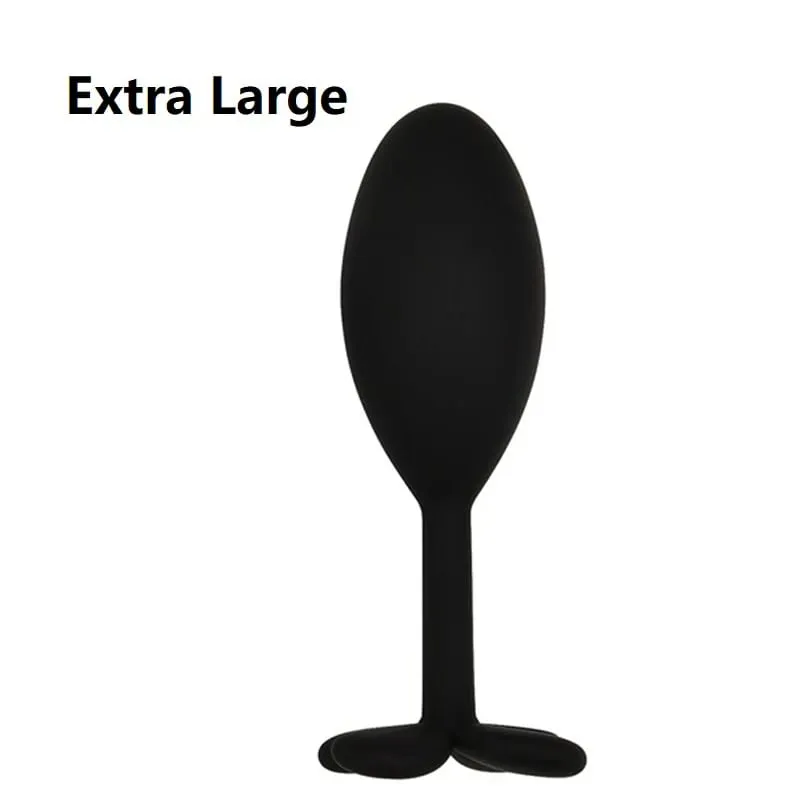 Silicone Anal Beads Butt Plug Set Mini Small Medium Large Anal Plug Four Leaf Clover Anal Trainer Sex Toy Men Women Gay — image 13