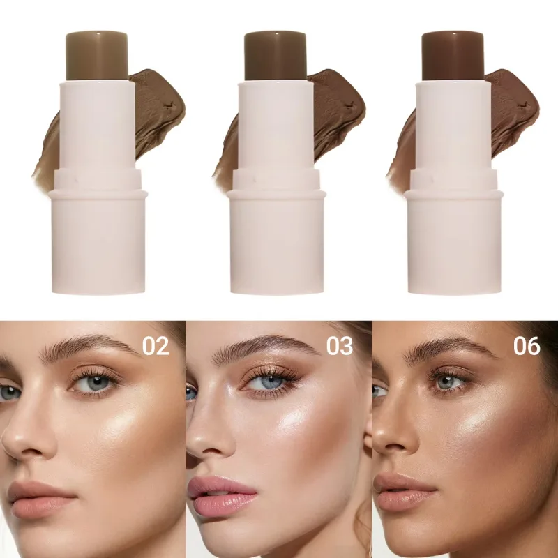 3barevný korektor s plným krytím na skvrny po akné na opravu tmavých kruhů s krémem na stínování kontur Paleta na obličej Korejský make-up