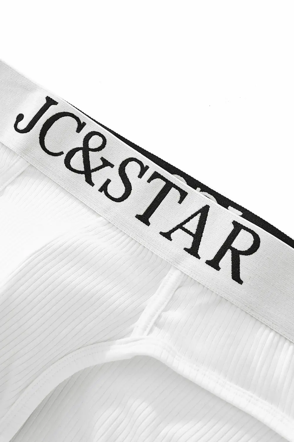 Slip intimo da uomo sexy dal design atletico dal taglio alto Mutande da uomo in cotone a costine Comfort sportivo Slip bikini da uomo Slip tanga — image 25
