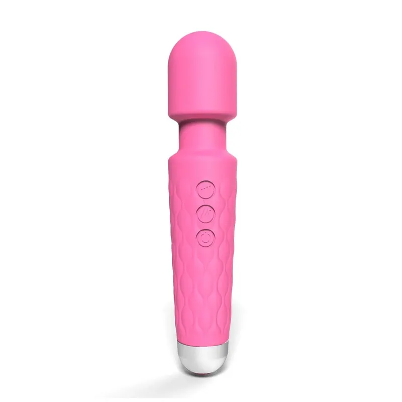 Penggetar Kuat Tongkat Ajaib Wanita USB Boleh Dicas semula Alat Urut Kalis Air Klitoris G-Spot Vibrator Mainan Seks Sesuai untuk Dewasa — image 9