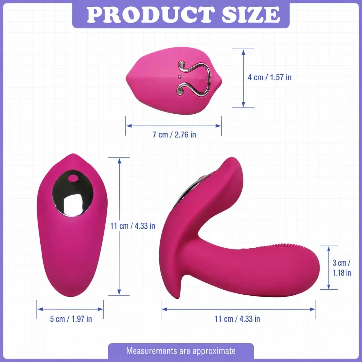 Wearable Panties Dildo Vibrators for Women G-spot Clitoris Stimulator Vaginal Massager Vibrating Egg Adult Sex Toys for Women — image 6