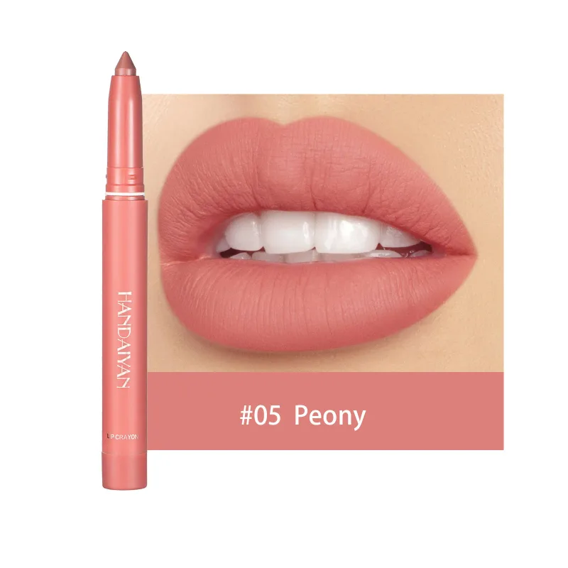 Waterproof Cherry Red Matte Lipstick Sexy Lipliner Pencil Plumping Stain Natural Nude Pink Lip Liner Outline Lips Contour Makeup — image 13