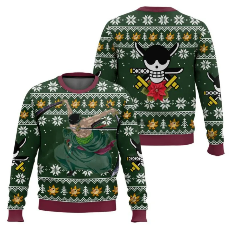 Fantasy chainsaw Christmas Carnival Unisex Sweater Santa Claus Sweater 3D Sweater Autumn and Winter Premium Clothing — image 11