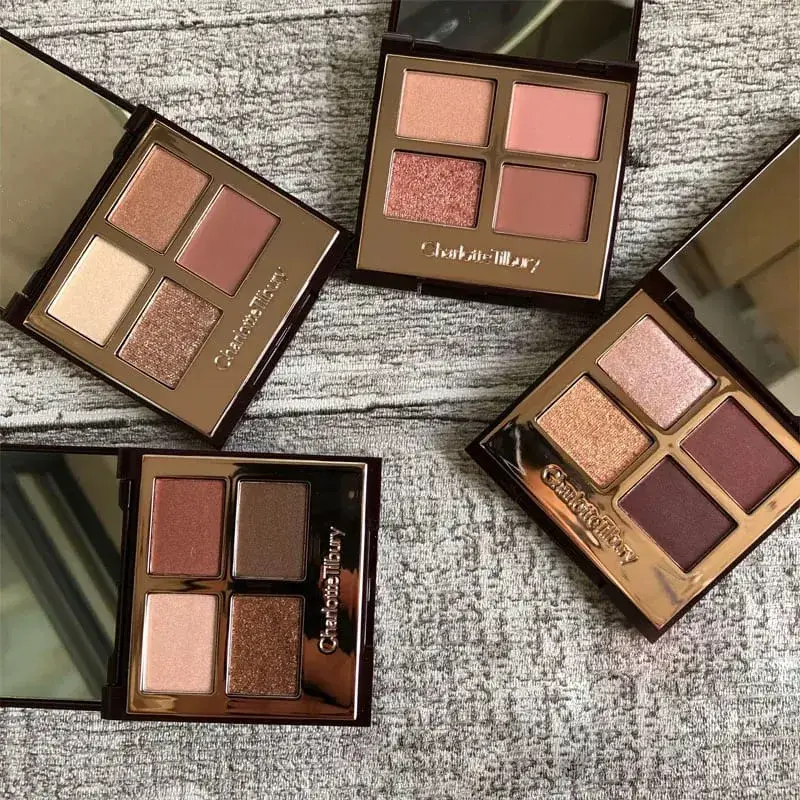 Charlotte Tilbury Brand Makeup 4 Colours Eye Shadow Disc 5,2g Pillow Talk Nature Easy To Colour Foundation Oční stíny Kosmetika — image 2