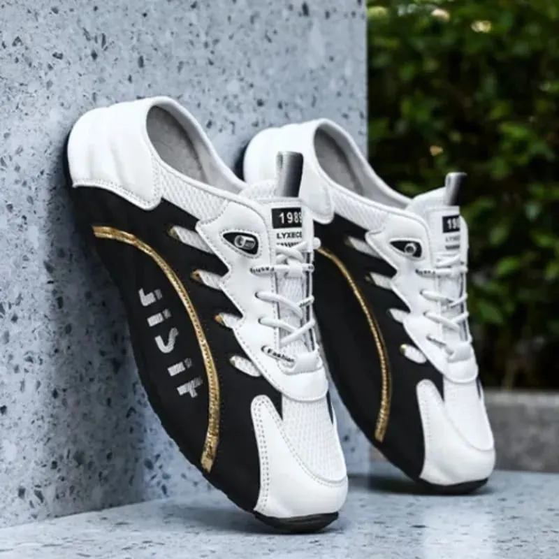 Men Sneakers teenage Trendy Shoes Summer Mesh Breathable Casual Shoes anti Slip Wear-resistant Platform Sneakers Tênis Masculino