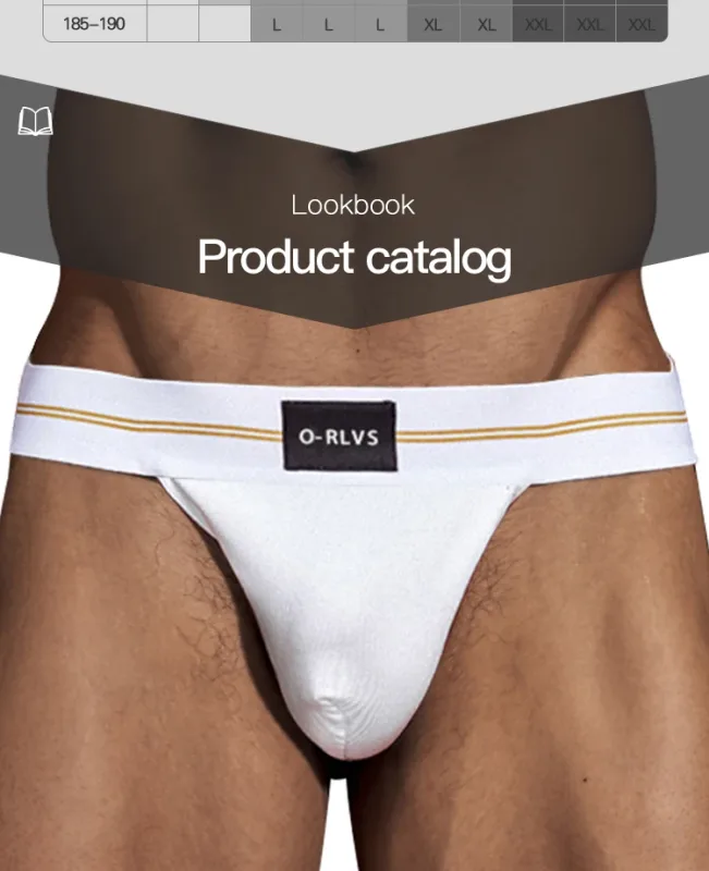 Slips für Männer, nahtlos, Hip-Design, Herren-Unterwäsche, supergroß, breit, 5 cm, elastisches Band, unabhängige Codpiece, kurze Hosen für Jungen — image 18