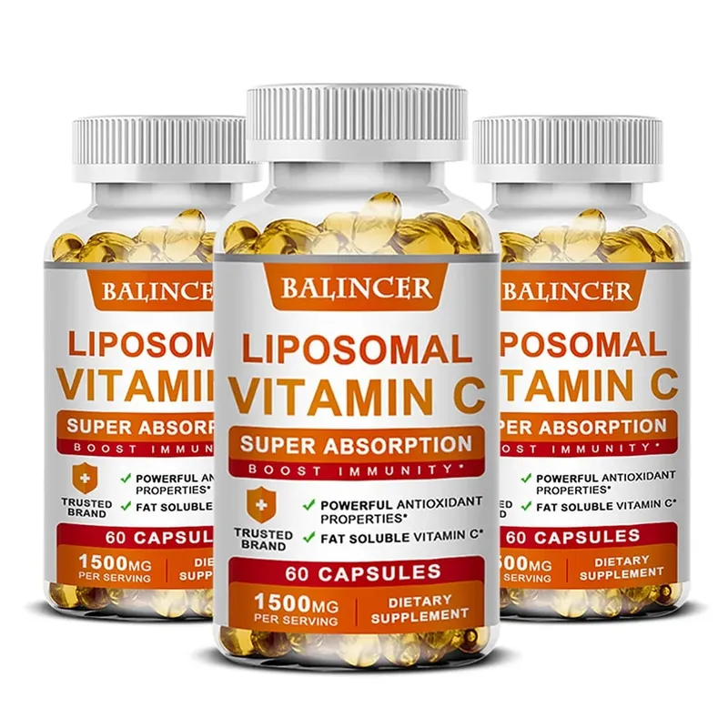 Liposomal Vitamin C Supports Antioxidant Health & Immune Function High Absorption Non-GMO Gluten Free – 120 Capsules — image 10