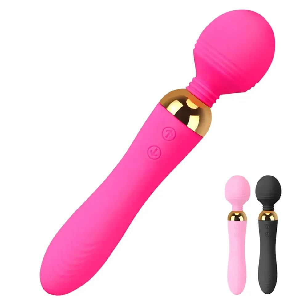 Magic Wand 2 Motor Vibrators For Women Nipple Vaginal Clit Stimulator Anal Plug Big Dildo Female Masturbator Sex Toys Men Erotic — image 1