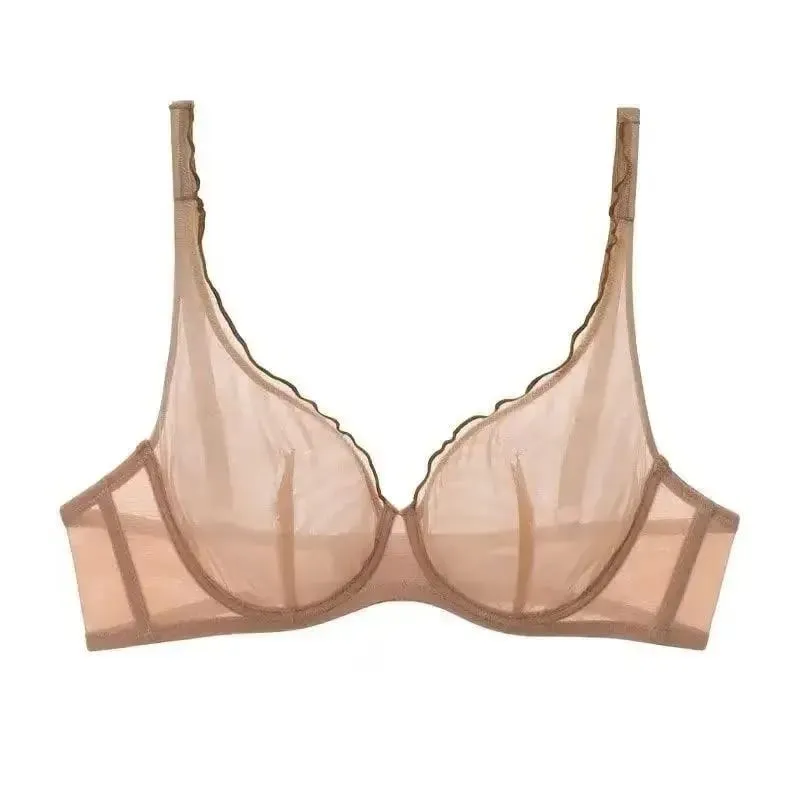 Buong Coverage Minimiser Bra para sa Malaking Bust Ultra Manipis na Seamless Wireless Lift & Support Anti Sag Set BANERDANNI S-2XL 32-40 ABC — image 3
