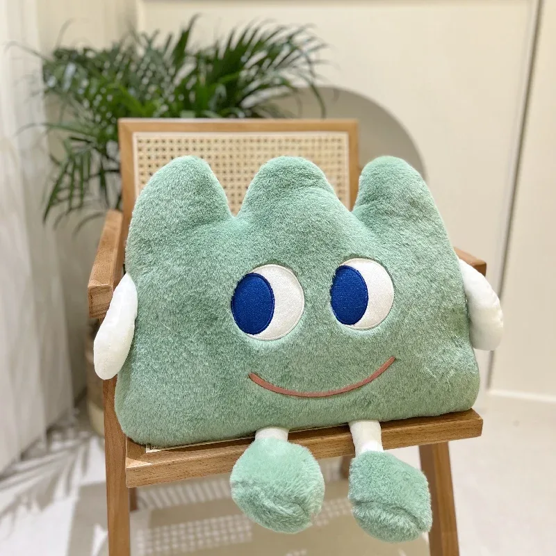 Celebridade feminino flor travesseiro sofá decoração kawaii gato urso almofada animais de pelúcia arco-íris floral aro coelho brinquedo de pelúcia natal — image 12