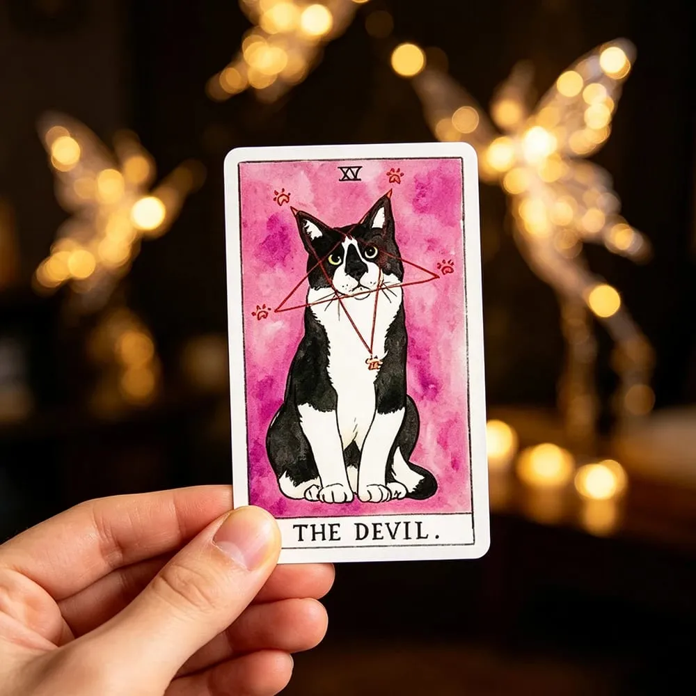 Dog Tarot Cards Cute Dog Theme Tarot Deck 78 Cards Divination Game Cards Game for Fate Prediction Family Party Leisure Game — image 5