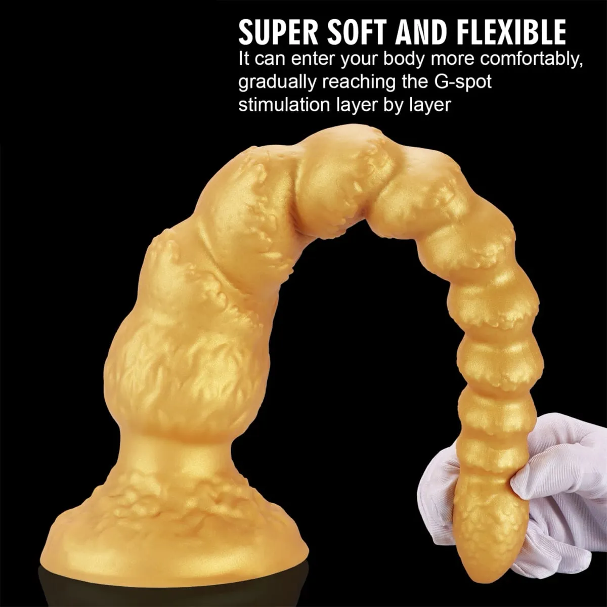 Long Anal Plug Silicone Butt Plug Big Anal Dildo Sex Toys For Women Gay Flexible Anal Plug Anus Enhancer Vagina Stimulation Gode — image 2
