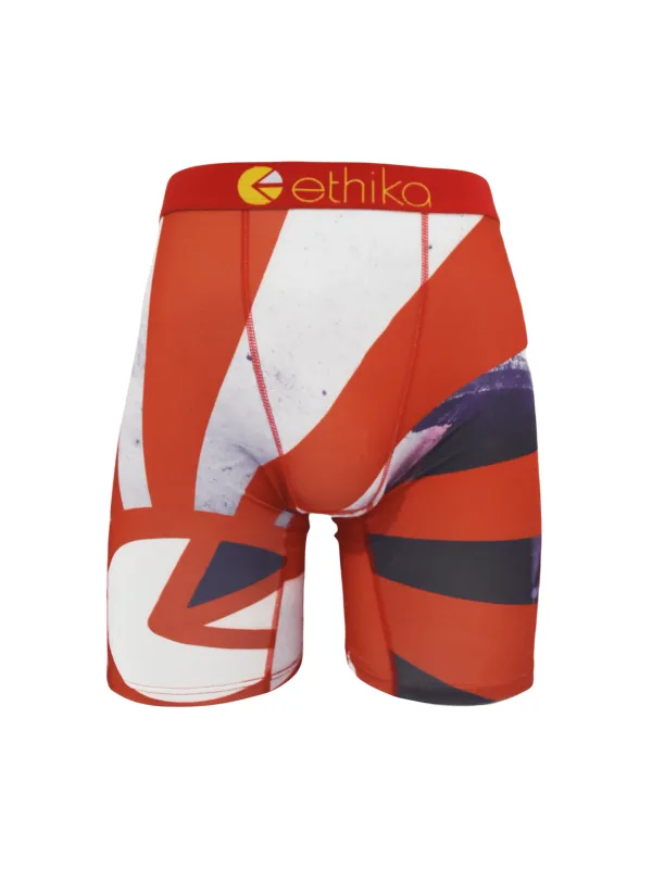 Seluar Dalam Boxer Lelaki Lembut 1 Seluar Dalam Selesa Setiap Hari Bernafas Fit Stretch Fit Poliester S-XXXL Ringan
