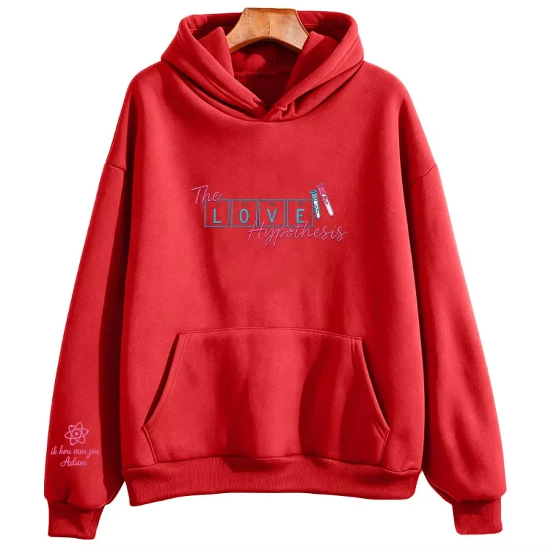 The Love Hypothesis Book Art Movie Graphic Print Hoodies Women Men Streetwear Hip Hop Long Sleeve Harajuku Oversized Sweatshirts — image 23