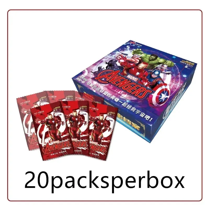 Genuine Card Heroes Duel Card Competitive Version Iron Man Thor Captain CR America Collection Cards Toys — image 9
