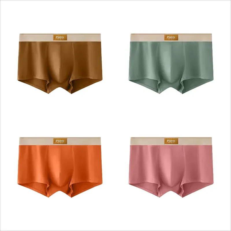 Cueca masculina de algodão boxershorts hombre calcinha homem respirável sexy esportes conforto boxers masculinos tamanho grande L-7XL — image 23