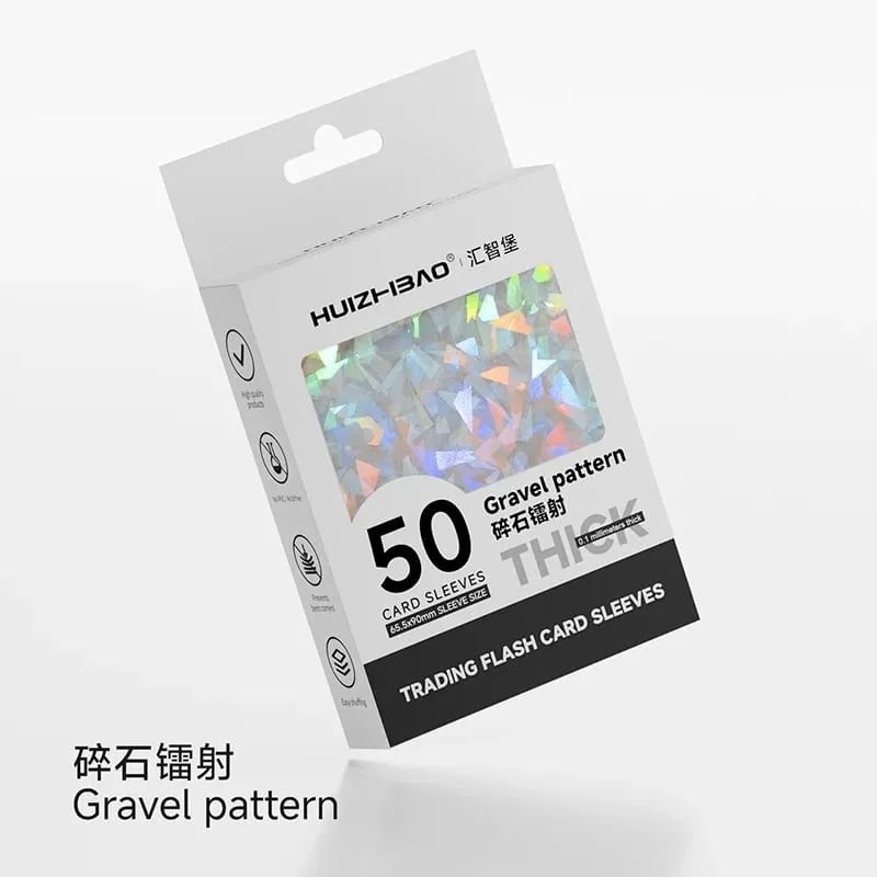 65.5×90mm 자필 카드 소매 TCG 표준 크기/일본 크기 카드 덮개를 위한 다채로운 투명한 카드 보호자 — image 10