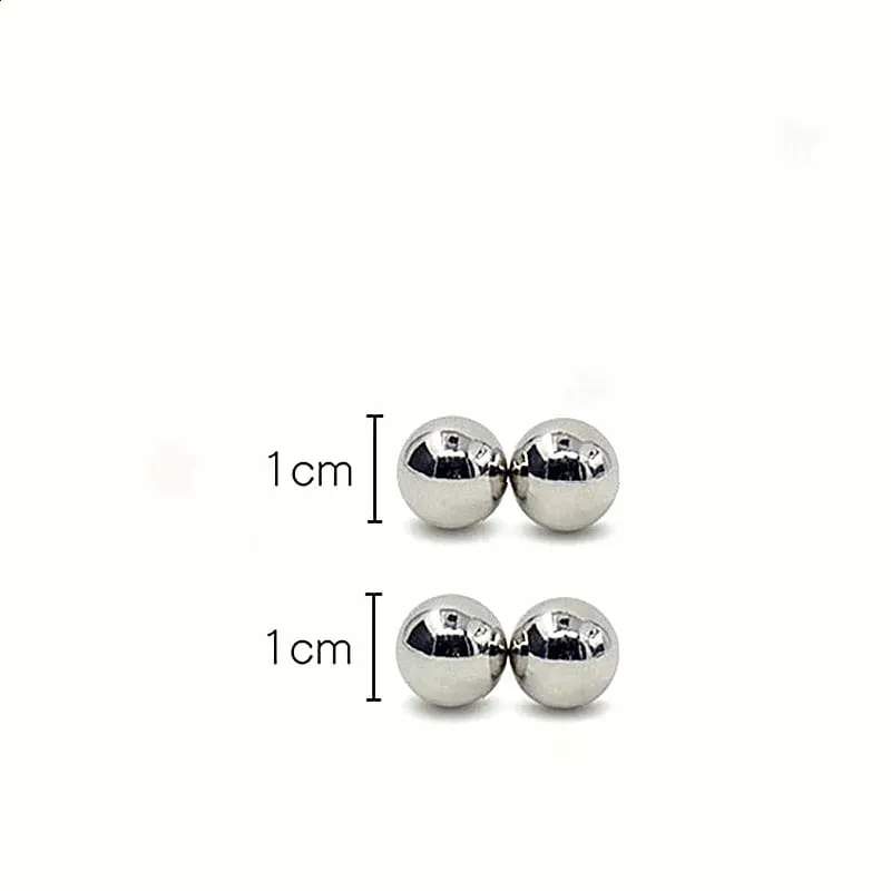 Ultra kraftfulla magnetiska klot Bröstvårtsklämma BDSM Bondage Stimulator Klitoris blygdläppar Bröstvårtan Creative Fidget Magnets Sexleksaker för vuxna