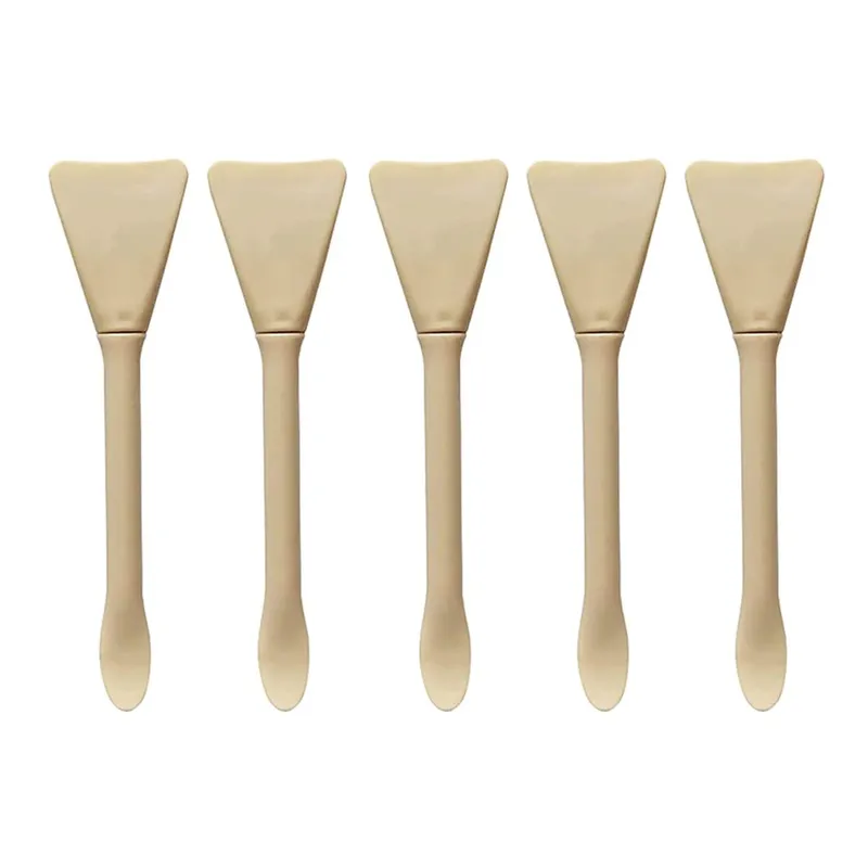 5 τμχ Βούρτσες μάσκας προσώπου σιλικόνης Spatula Applicator Skincare Spatula Lotion Κρέμα προσώπου Applicator Spa Εργαλεία μακιγιάζ — image 7
