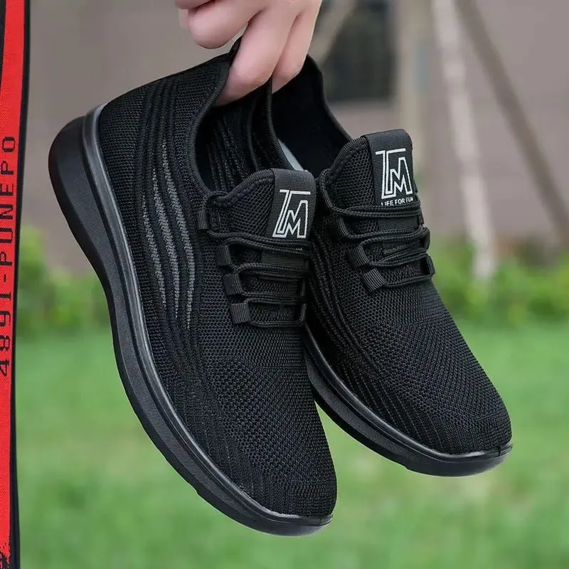 Zapatillas de deporte informales para hombre, zapatos planos transpirables de verano, zapatos ligeros y asequibles con envío gratis — image 2