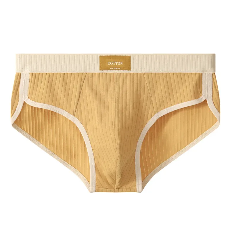 Celana Katun Pria Celana Dalam Nyaman Kualitas Tinggi Celana Pendek Sejuk Pakaian Dalam Lembut Kantong Tonjolan U Celana Dalam Seksi Homme Cueca