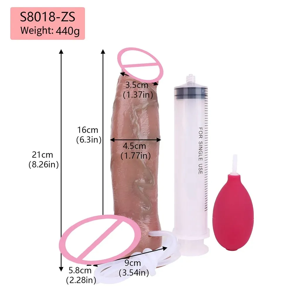5 Styles Ultra Squirting Dildo Anal Plug Sex Toys For Men Women Gay Masturbator Ejaculating Adult Toys — image 2