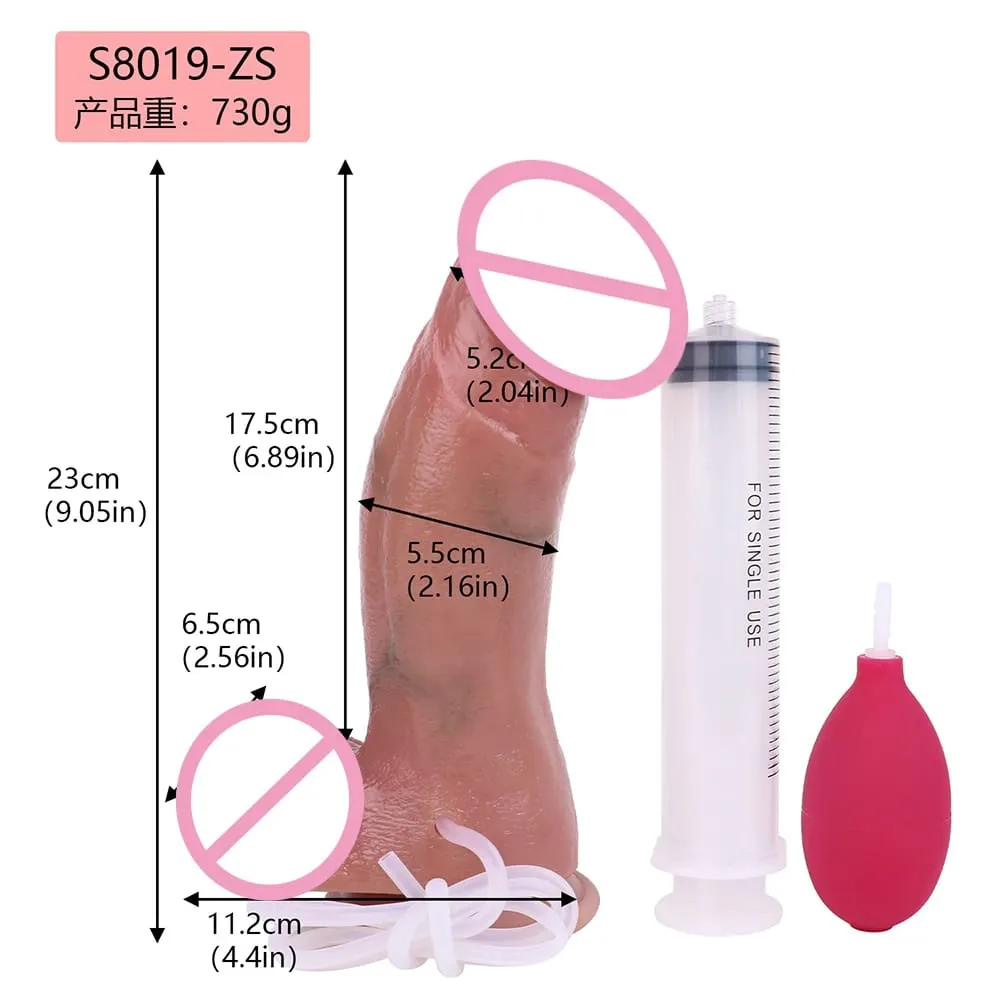 5 Styles Ultra Squirting Dildo Anal Plug Sex Toys For Men Women Gay Masturbator Ejaculating Adult Toys — image 5