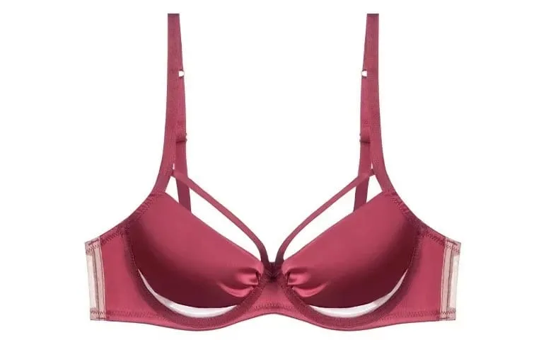 Victoria BH Power Support DE Gr. 70AB-85C - Schlankmachend Drahtlos für Große Brüste Französisches Dünnset Anti-Hängen Push Up