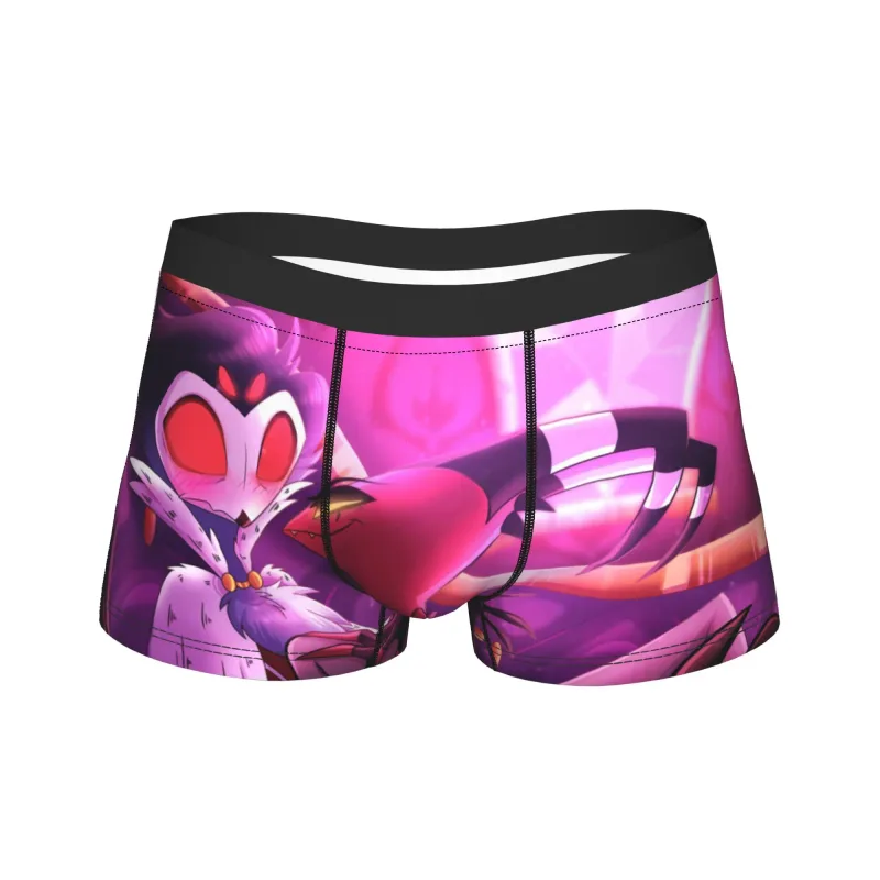 男漫画 Helluva Boss Loona ボクサーブリーフショーツパンティーソフト下着オムノベルティ S-XXL パンツ