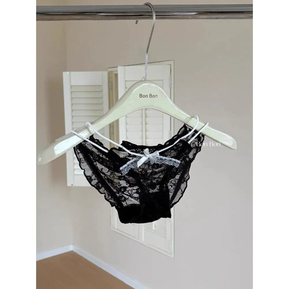 French Romantic Halter Neck Lace Bra Set Women Push‑Up Support Soft Stretchy Lingerie Underwear Small Bustセクシーな S-XL
