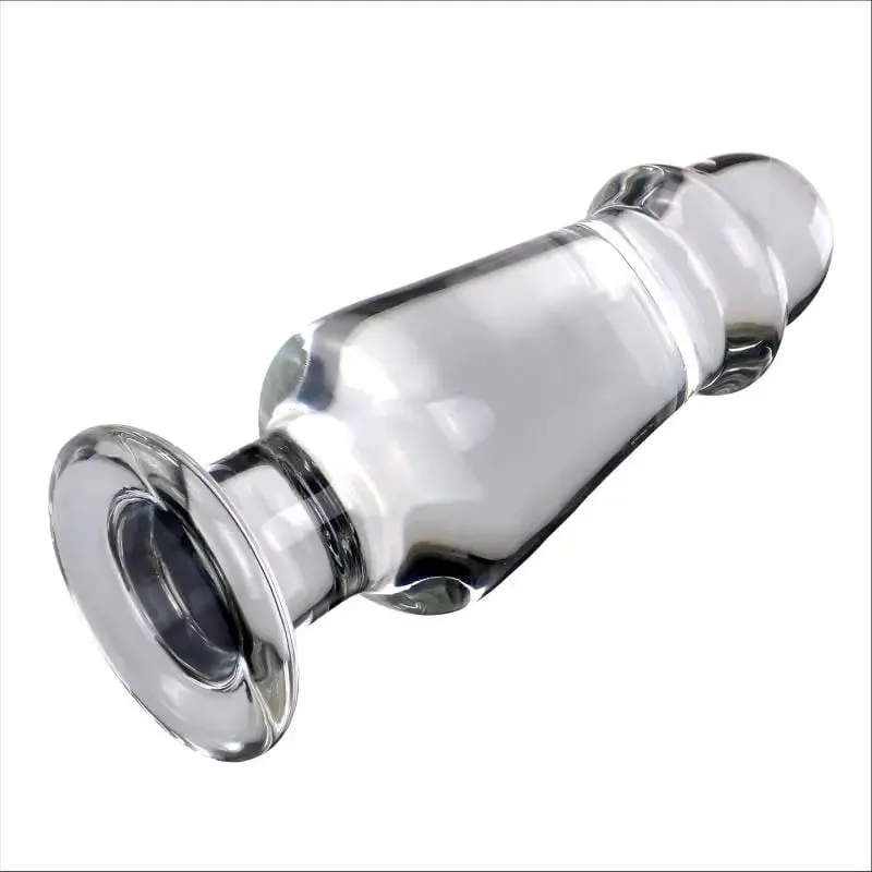 Large Diameter Glass Dildo Female Masturbator Male Prostate Stimulation Anal Expander Plug Adult Sex Toy for Enhanced Pleasure — image 5