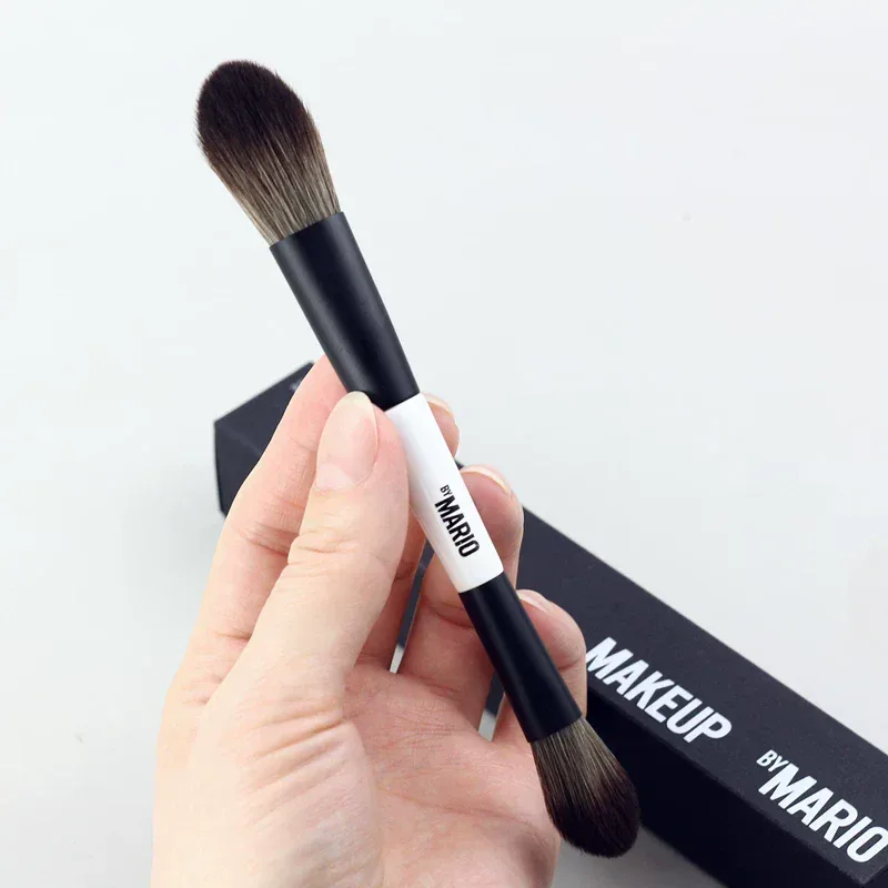 Dual Ended F4 Powder F1 Blush Contour F2 Makeup Brushes with Box Soft Mario Foundation Brush Professional Face Cosmetic Tool — image 7