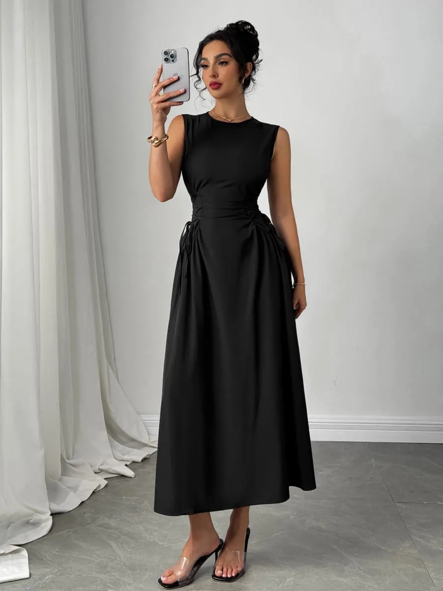 Black Red Contrast Off-Shoulder Mini Dress Bow Detail Bodycon Party Clubwear Women Fashion — image 3