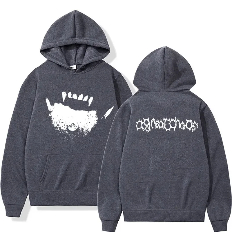 Ken Carson AGC Actual Hate Teen X Vamp Hoodie Harajuku Fashion Trend Y2K Sweatshirts Men Women Chaos Opium Merch Hoodie — image 6