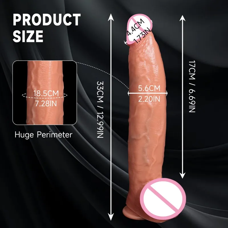 Oversized Reality Dildos Super Long Butt Plug Silicone For Lndividuals Masturbators For Men Women Gay Dildo Sextoys Sex Shop 18+