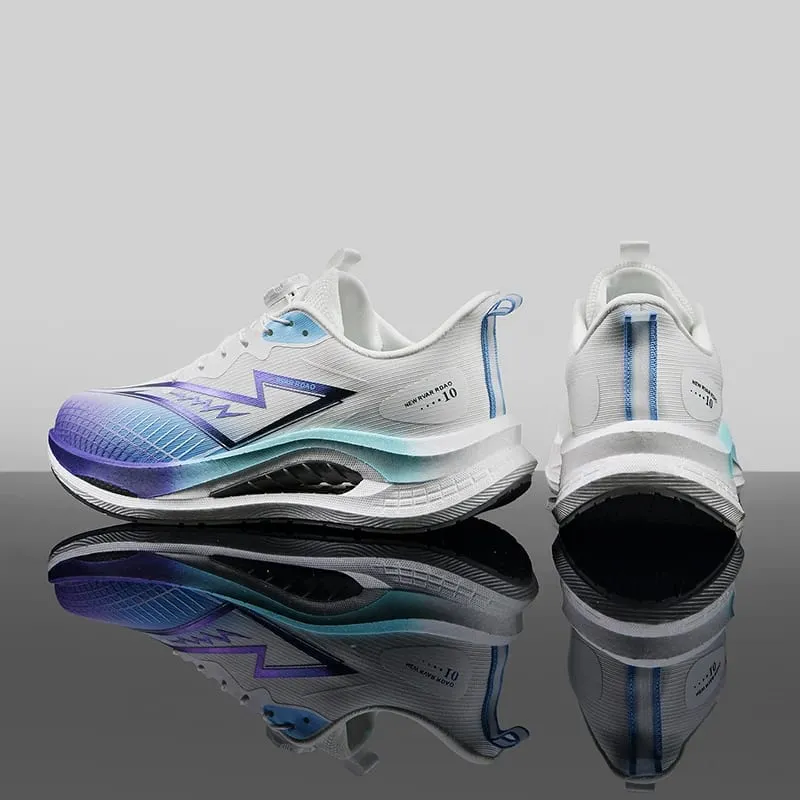 Men Sports Running Shoes Marathon Air Cushion Breathable Lightweight Comfortable Women Outdoor Athletic Jogging Tenis Sneakers — image 2
