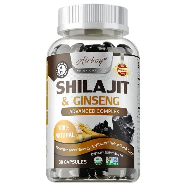Shilajit und Ginseng – Energie- und Vitalitätsunterstützung, Verbesserung der geistigen Klarheit, Immununterstützung, Steigerung des Ausdauermuskelwachstums — image 8