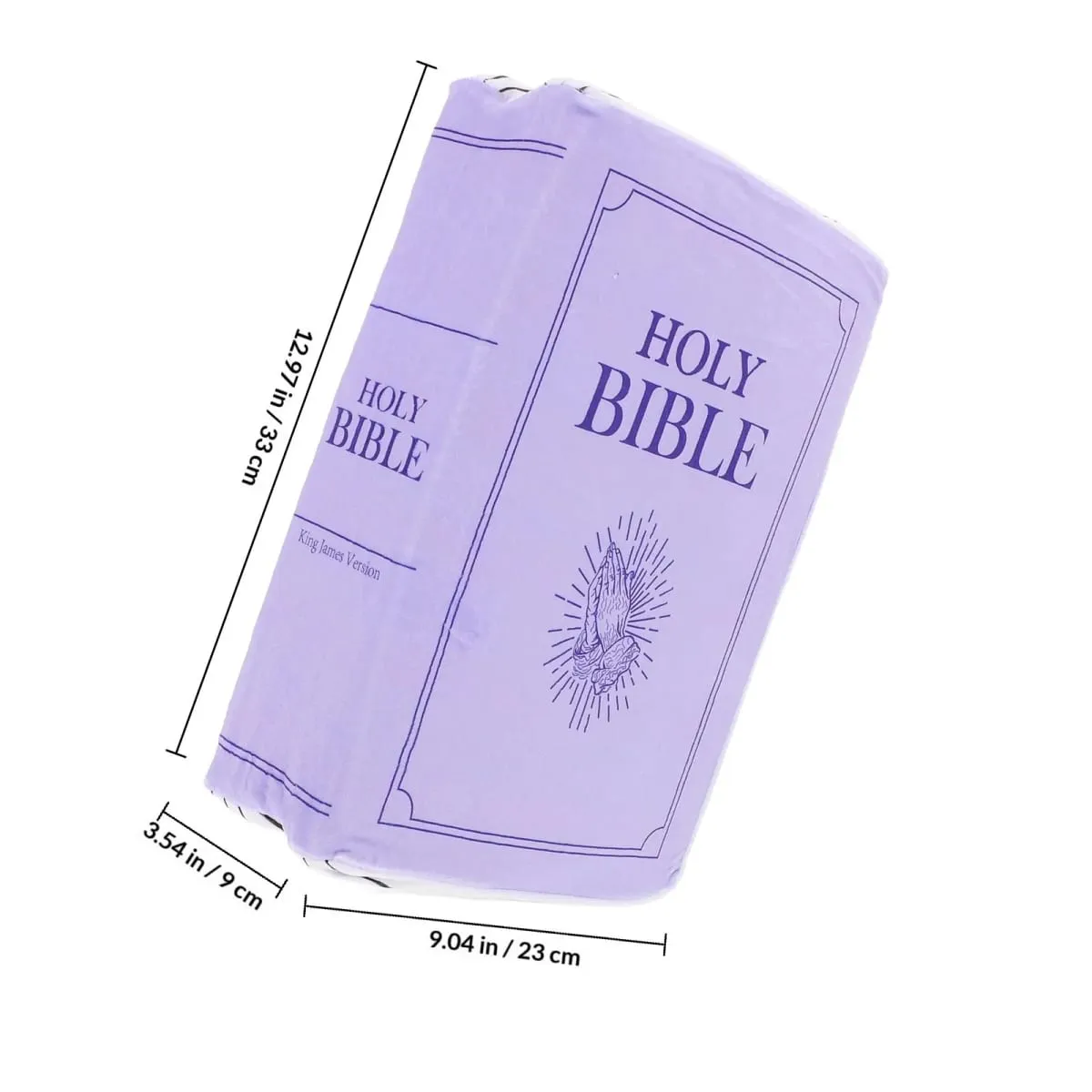 Bible Book Pillow Soft Creative Throw Pillow Decorative Couch Cushion Bible Fun Throw Book Small — image 9