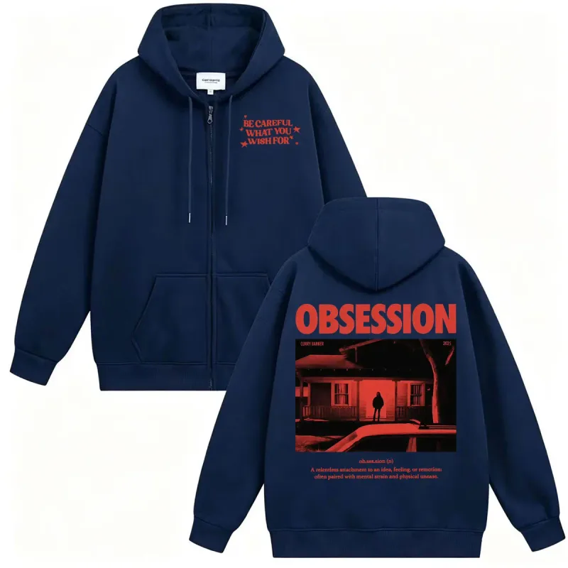 2026 Movie Obsession Felpa Giacca Cappotti One Wish Willow Fai attenzione a ciò che desideri per gli occhi Felpe con cappuccio retrò con zip alla moda da uomo