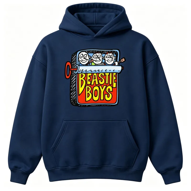 Beastie Boys Hip Hop Music Vintage Design Men's Hoodie Autumn Winter Casual Women's Hooded Sweatshirt Unisex Cotton Coat Top — image 5