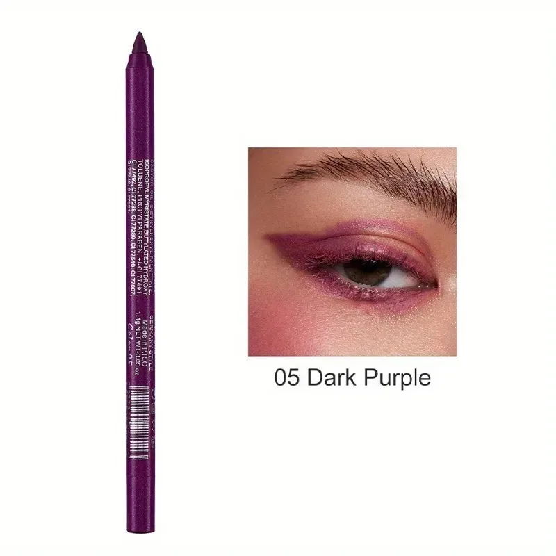 17 สี Pearlescent ดินสออายไลเนอร์สีสันสดใสกันน้ำ Long-Lasting Matte Smooth สวมใส่อายแชโดว์อายไลเนอร์ปากกาแต่งหน้า — image 11