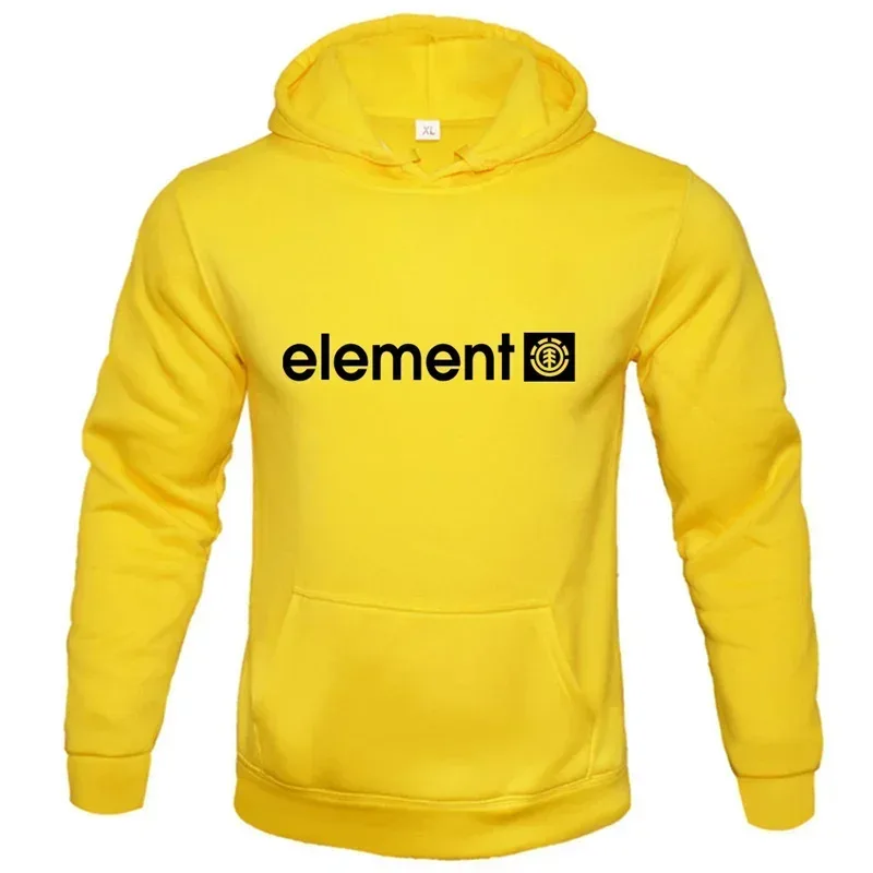Spring Autumn Men's Hoodies Fleece Printing Sweatshirts Loose Casual Hooded Pullover Male Outdoor Sportwear Long Sleeve Tops — image 5