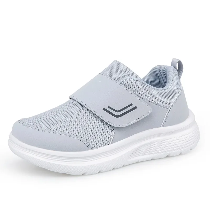Extra Wide Men's Orthopedic Diabetic Shoes for Elderly Orthopedics Feet Swollen Adjustable Easy Top Walking Shoes Sneakers