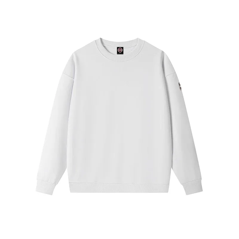 2026 Autumn Winter High Quality O-Neck Sweatshirts Cotton Silicone logo Casual Hoodies Men Long Sleeve Women Tracksuit Tops — image 3