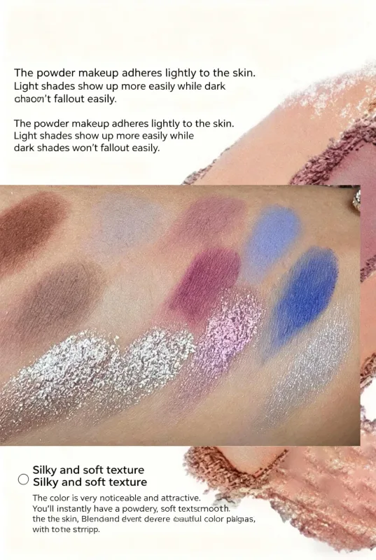 78 farver Professionel øjenskyggepalette Bogdesign alt i ét makeupsæt Shimmer Matt Highlighter Contour Blush Lip Gloss Cos