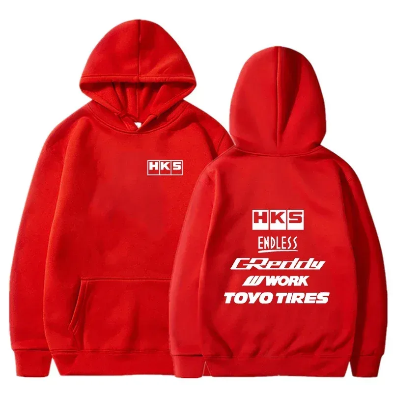2025 แฟชั่นผู้ชายCool Hoodieญี่ปุ่นJDMดัดแปลงรถHKS ENDLESS Hoodyผู้ชายผู้หญิงVINTAGE Casualเสื้อแขนยาวPullovers — image 10